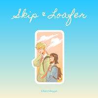 Skip and Loafer Sticker