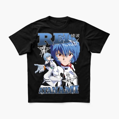 Image of Rei EVA 90's Style Oversized Print Shirt