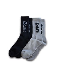 Image 1 of B/G ENVY BONE Socks 2 PACK