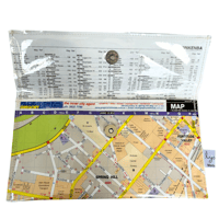 Image 2 of Recycled Street Map Wallet - Spring Hill