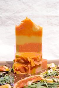 Image 1 of Turmeric & Orange Soap Bar | Brightening & Revitalizing