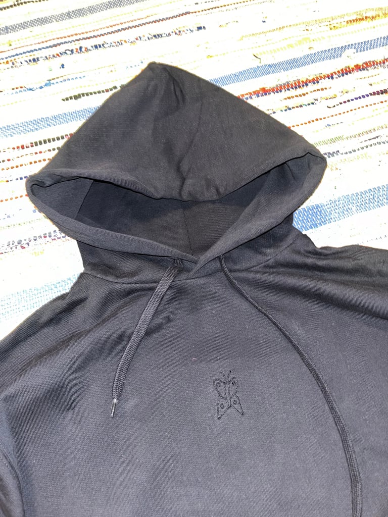 BLACK BUTTERFLY Hoodie Image 3