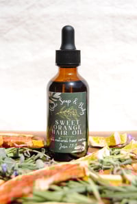 Image 4 of Sweet Orange Hair Oil | Revitalize & Shine Naturally