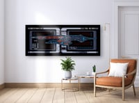 Image 1 of USS Titan NCC-80102-A Large Panel Print