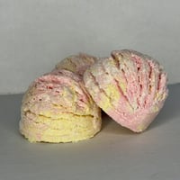 Pink Mimosa bath truffles