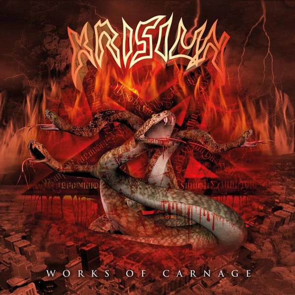 Krisiun - Works Of Carnage LP (CLEAR)