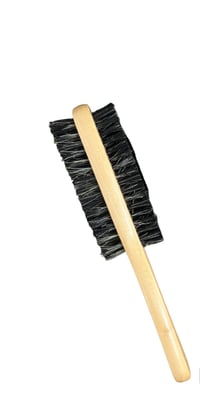 Image 1 of Brosse poil de sanglier double face 