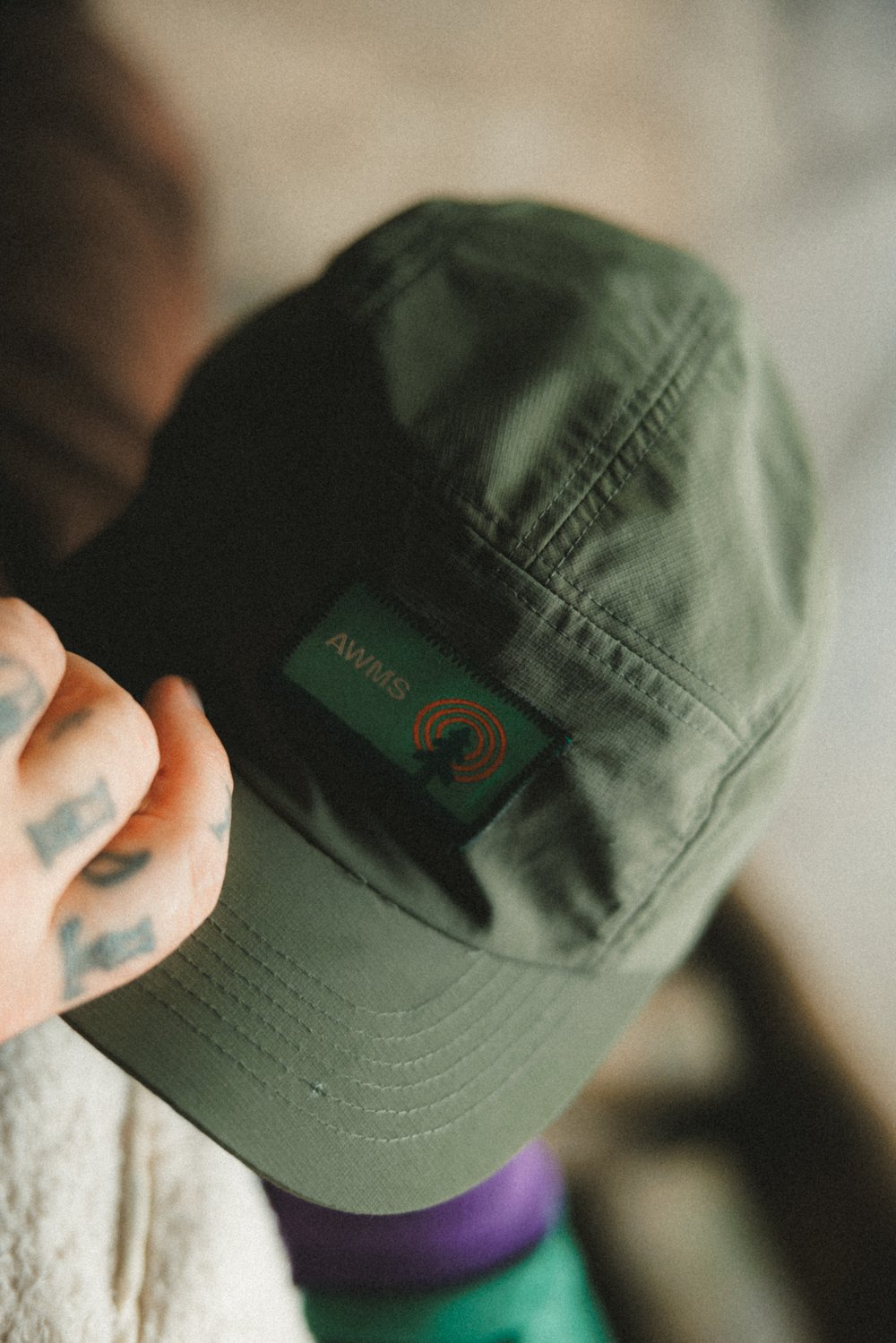 THE TONQUIN Five Panel Cap (Olive) 