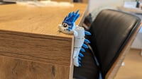 Image 2 of ICE DRAGON - ARTICULATED FIGURE AND OR KEYCHAIN
