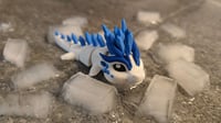 Image 1 of ICE DRAGON - ARTICULATED FIGURE AND OR KEYCHAIN