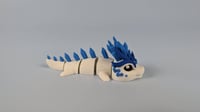 Image 4 of ICE DRAGON - ARTICULATED FIGURE AND OR KEYCHAIN