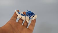 Image 3 of ICE DRAGON - ARTICULATED FIGURE AND OR KEYCHAIN