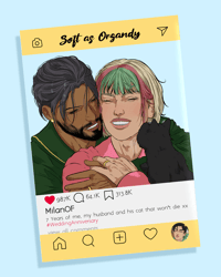 Image 2 of Soft as Organdy Acrylic Photocard