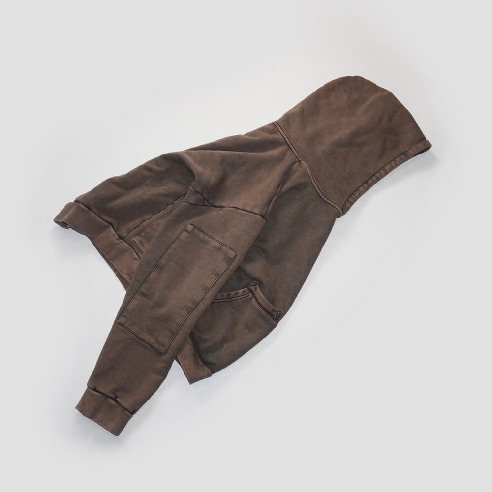 Image of CARPENTER HOODIE (WASHED MAUVE)