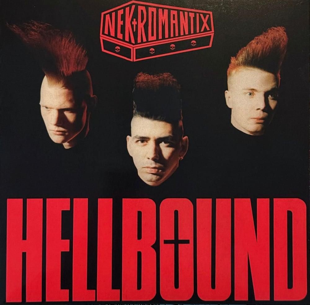 NEKROMANTIX - HELLBOUND (LP) 1990 *Black LP