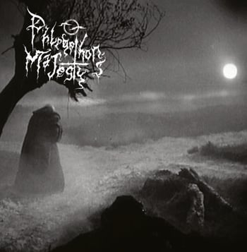 Image of PHLEGETHON'S MAJESTY - Rugged rifts of sighs and moans (Demos + split 7" track compilation) CD