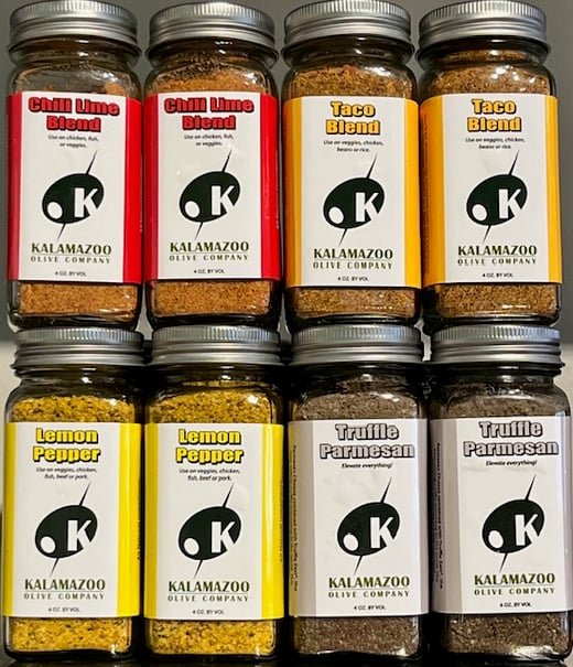 Kalamazoo 4oz. Spice Blends- Including Truffle Parmesan