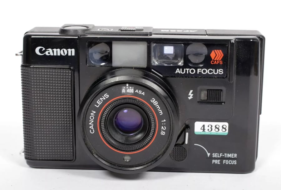 Image of Canon Sure Shot AF35M 35mm compact camera with 38mm F2.8 lens #4388