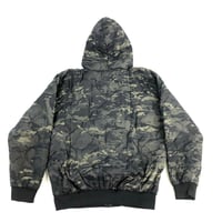 Image 2 of WORLD WAR 3 BLACK CAMO ZIPPERED JACKET