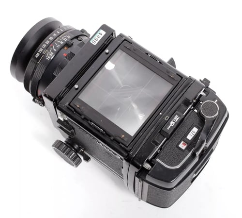 Image of Mamiya RB67 Pro S 6X7 camera with Metering Prism + 120 back + 127mm lens #4396