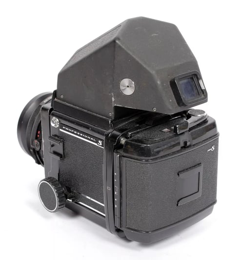 Image of Mamiya RB67 Pro S 6X7 camera with Metering Prism + 120 back + 127mm lens #4396