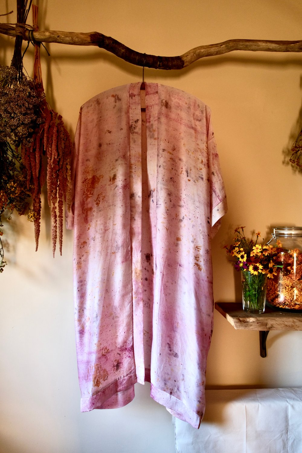 Image of Lilac Moon - Silk Robe