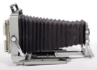 Image 7 of Toyo 4X5 metal field camera with 127mm + 210mm lenses + holders + Film #4411