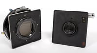 Image 9 of Toyo 4X5 metal field camera with 127mm + 210mm lenses + holders + Film #4411