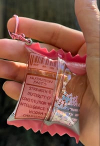 Image 3 of Astarion Glitter Bomb Snack Keychain