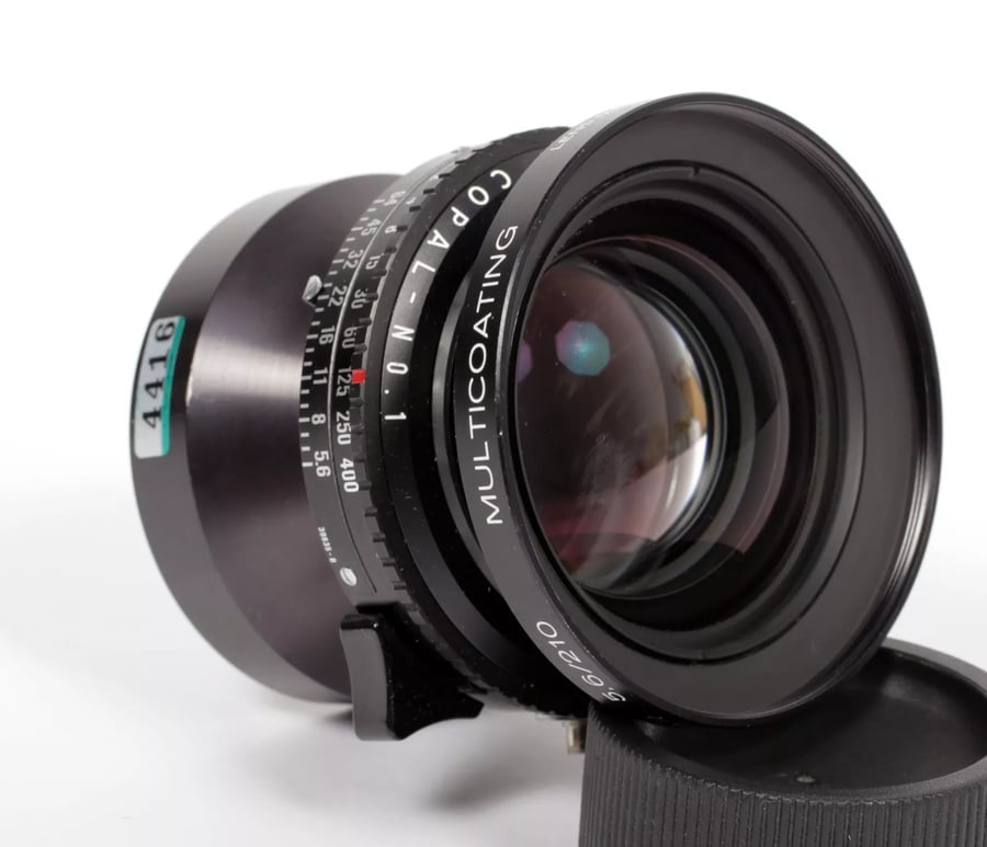 Image of Schneider Apo Symmar MC 210mm F5.6 Lens in Copal #1 Shutter #4416