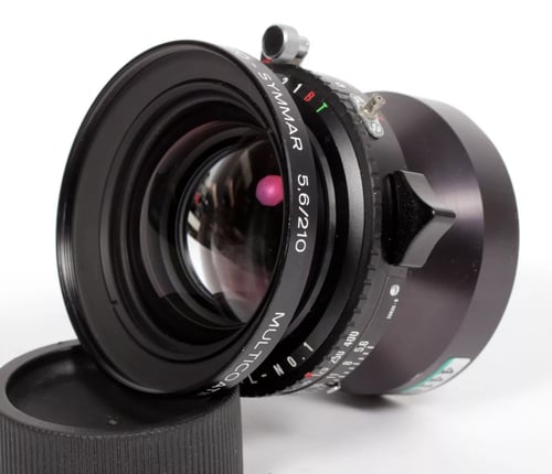 Image of Schneider Apo Symmar MC 210mm F5.6 Lens in Copal #1 Shutter #4416