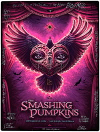 Image 1 of Smashing Pumpkins Gig Poster