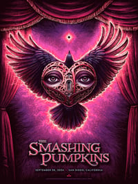 Image 2 of Smashing Pumpkins Gig Poster