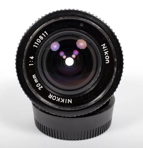 Image of Nikon Nikkor 20mm F4 NON Ai lens #4417