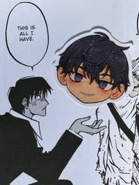 Image 3 of Trigun Vash X Wolfwood Sticker Set