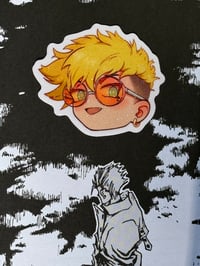 Image 4 of Trigun Vash X Wolfwood Sticker Set