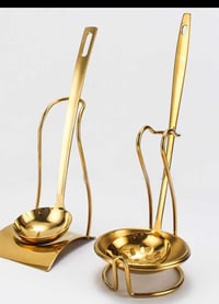 Dishing spoon and Dishing holder 