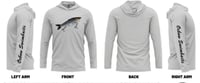 3pc Silky Shad Sun Shirt - Slate Grey