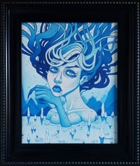 Image 2 of As Cold As Ice - Framed Original Oil