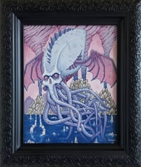 Image 2 of Ascension of God - Framed Original Oil