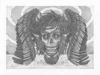 Image 1 of Dagwanoenyent - Framed Original Graphite