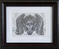 Image 2 of Dagwanoenyent - Framed Original Graphite