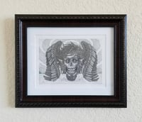 Image 3 of Dagwanoenyent - Framed Original Graphite