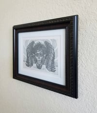 Image 4 of Dagwanoenyent - Framed Original Graphite
