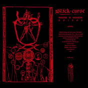 Image of BLACK CURSE “Burning in Celestial Poison” LP