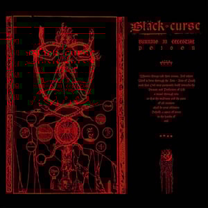 Image of BLACK CURSE “Burning in Celestial Poison” LP