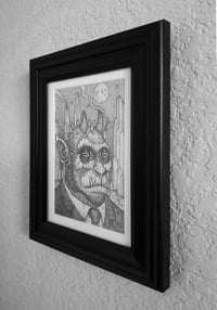 Image 4 of Degen - Framed Original Graphite