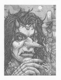 Image 1 of Gryla - Framed Original Graphite