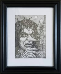 Image 2 of Gryla - Framed Original Graphite