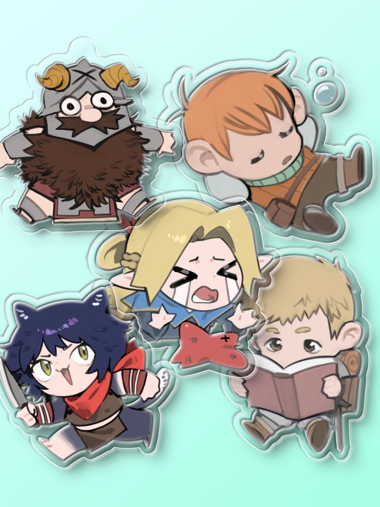 Image of Dungeon Meshi Charms